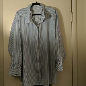 Missguided convertible button down shirt